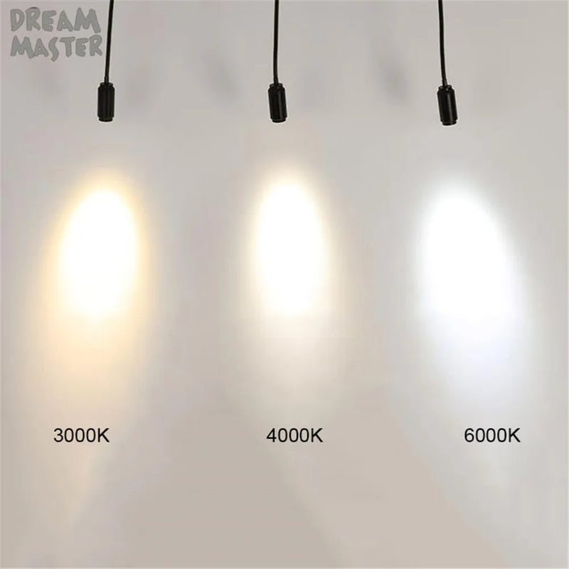 Afralia™ Zoomable Gooseneck Track Light for Gallery and Shop Ceiling Lighting