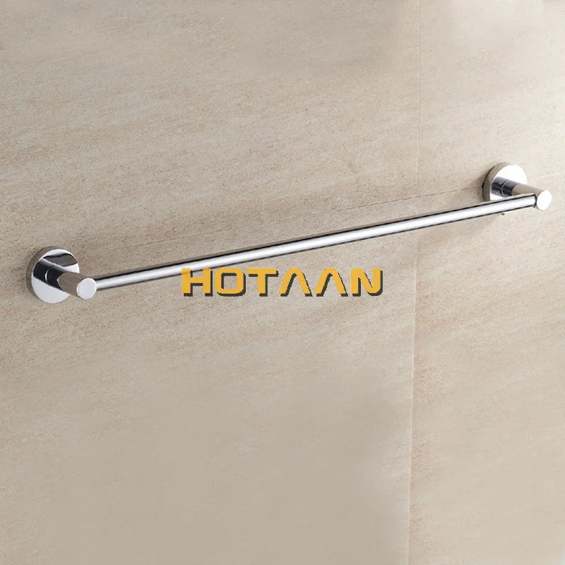 Afralia™ Stainless Steel Single Towel Bar Holder, High Quality 304# Towel Rail