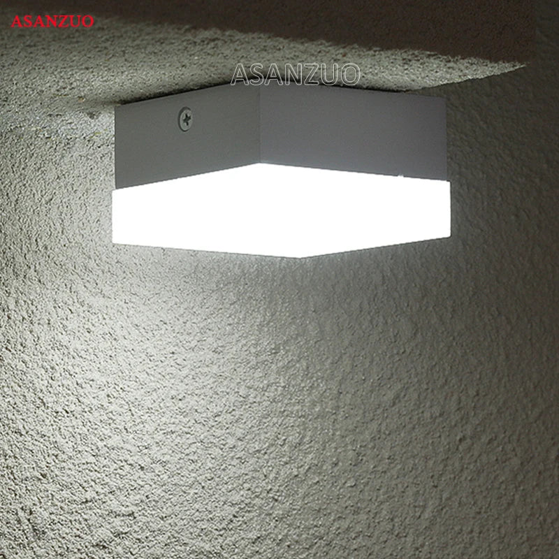 Afralia™ LED Panel Light Surface Mounted Downlight for Ceiling, 7W-12W, AC85-265V