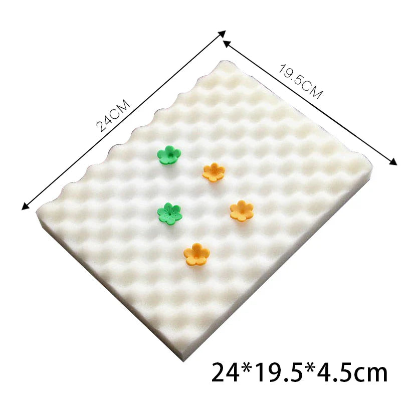 Afralia™ Wave Cake Pastry Sugar Flower DIY Foam Mat for Sugar Shaping