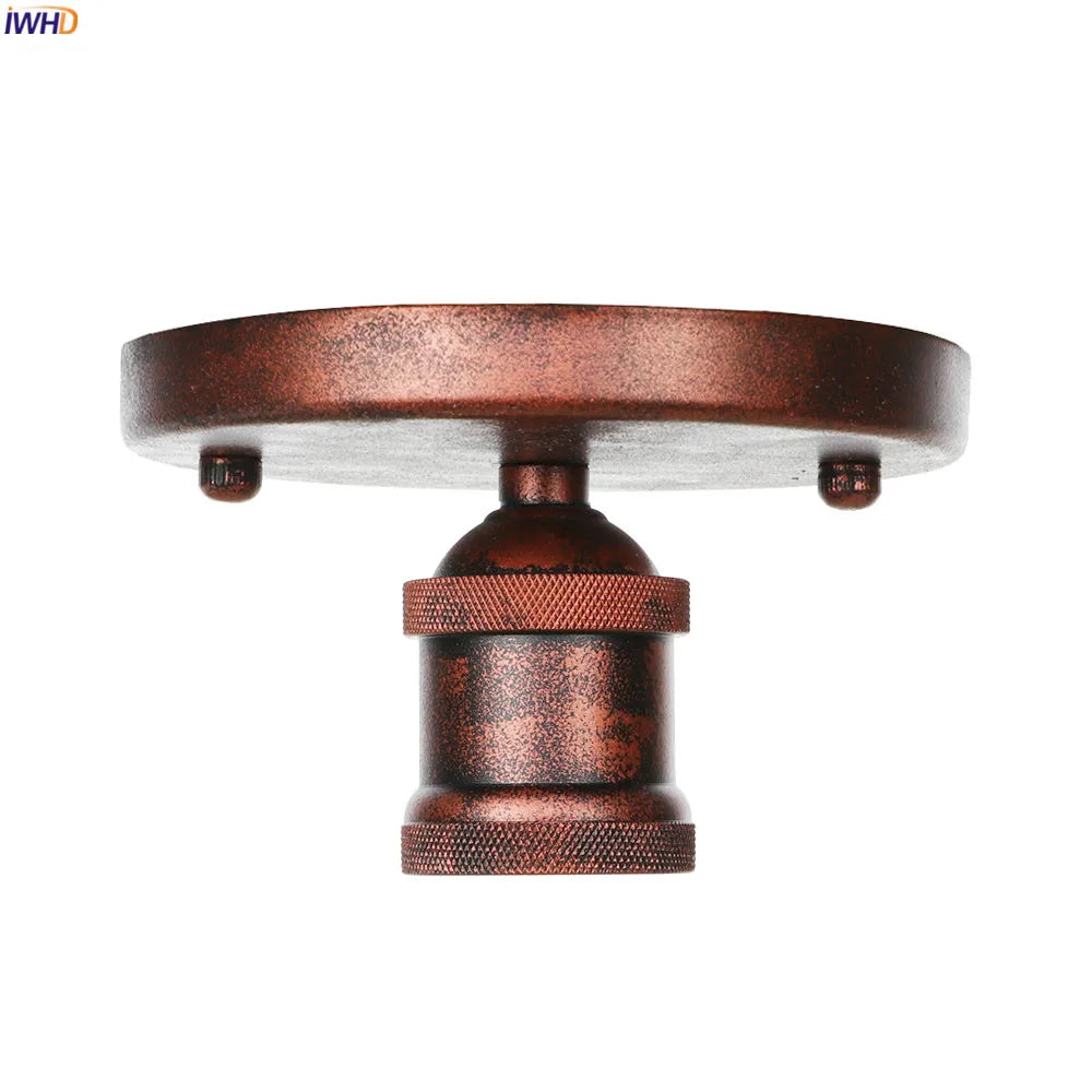 Afralia™ Retro Industrial Ceiling Light Fixture Kitchen Porch Loft LED Luminaire