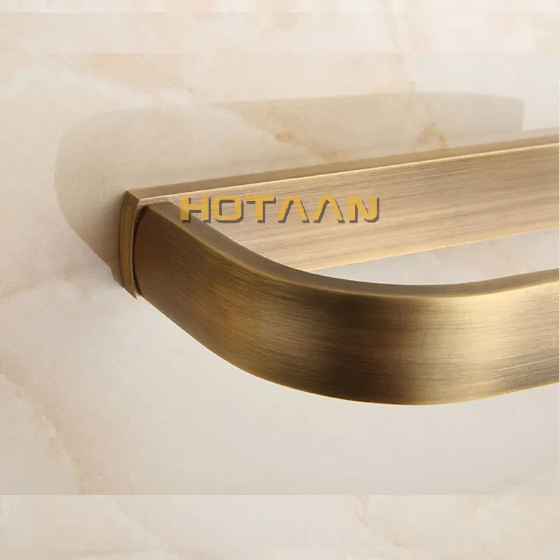 Afralia™ Brass Finish Toilet Paper Holder: Solid Brass Bathroom Accessory