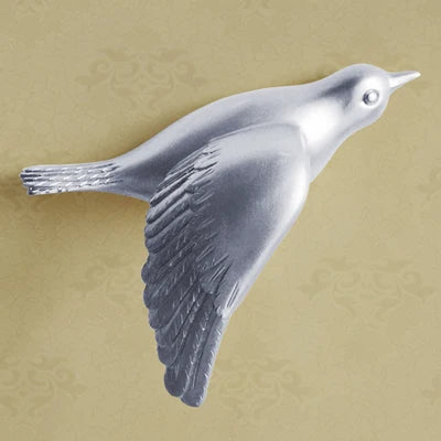 Afralia™ Resin Little Bird Wall Decoration 3D Home Decor Modern Crafts Background Wall