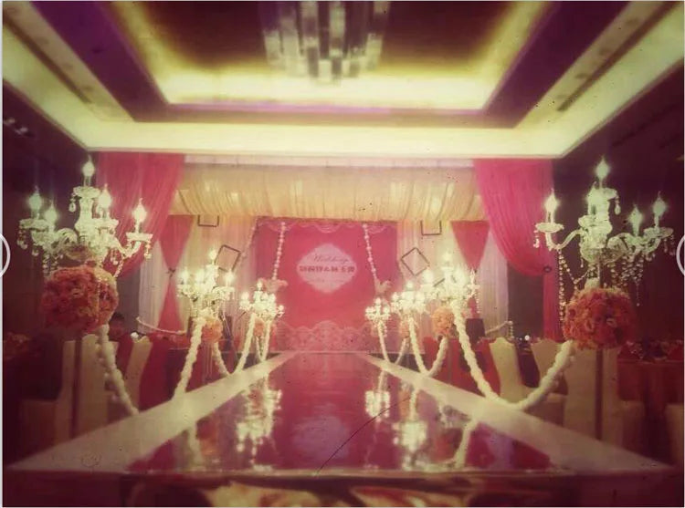 Afralia™ Romantic Crystal Wedding Floor Lamp for Living Room décor.