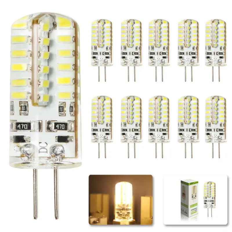 Afralia™ G4 LED Bulb 48 LED 4W 3014SMD Energy Saving Lamp Spot Light