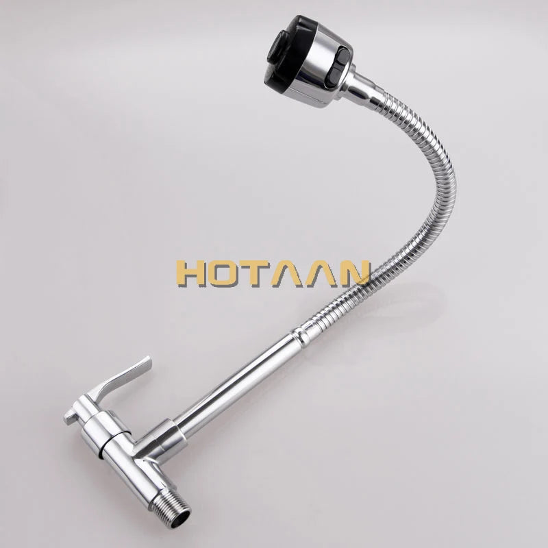 Afralia™ Brass Cold Kitchen Faucet Single Cold Sink Tap YT-6026-A, Hot-sell Torneira Cold Kitchen Tap