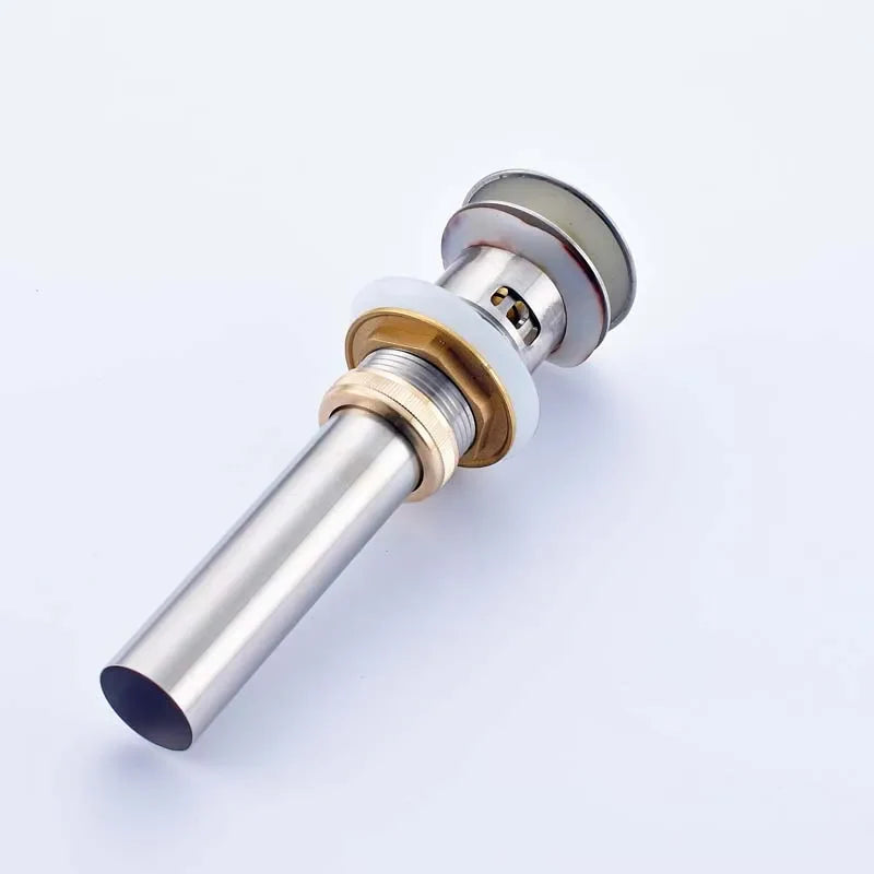 Afralia™ Luxury Basin Sink Pop Up Drain in 5 Colors - Brass Material