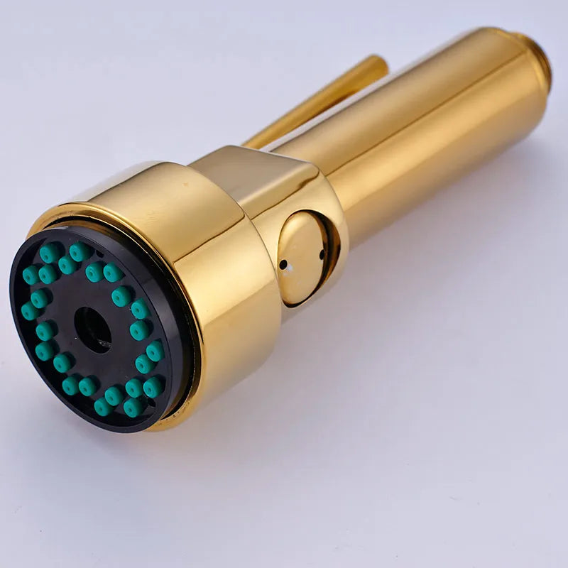 Afralia™ LED Kitchen Faucet Spray Head - Color Changing Pull Out Nozzle Plugin