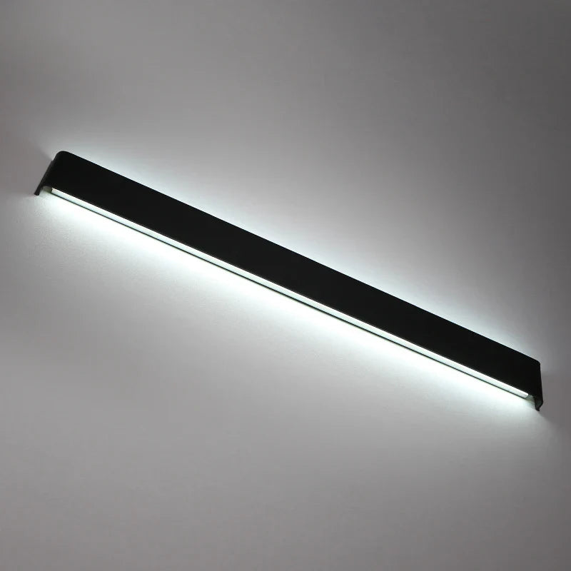 Afralia™ LED Aluminum Wall Lamps: Modern Minimalist Design, 6W/14W Bedroom & Bathroom Indoor Lighting