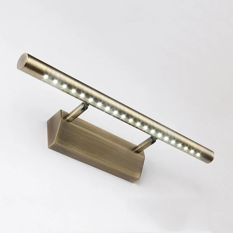 Afralia™ Copper Bathroom Mirror Light 5W 7W LED Vanity Lamp 400mm 500mm