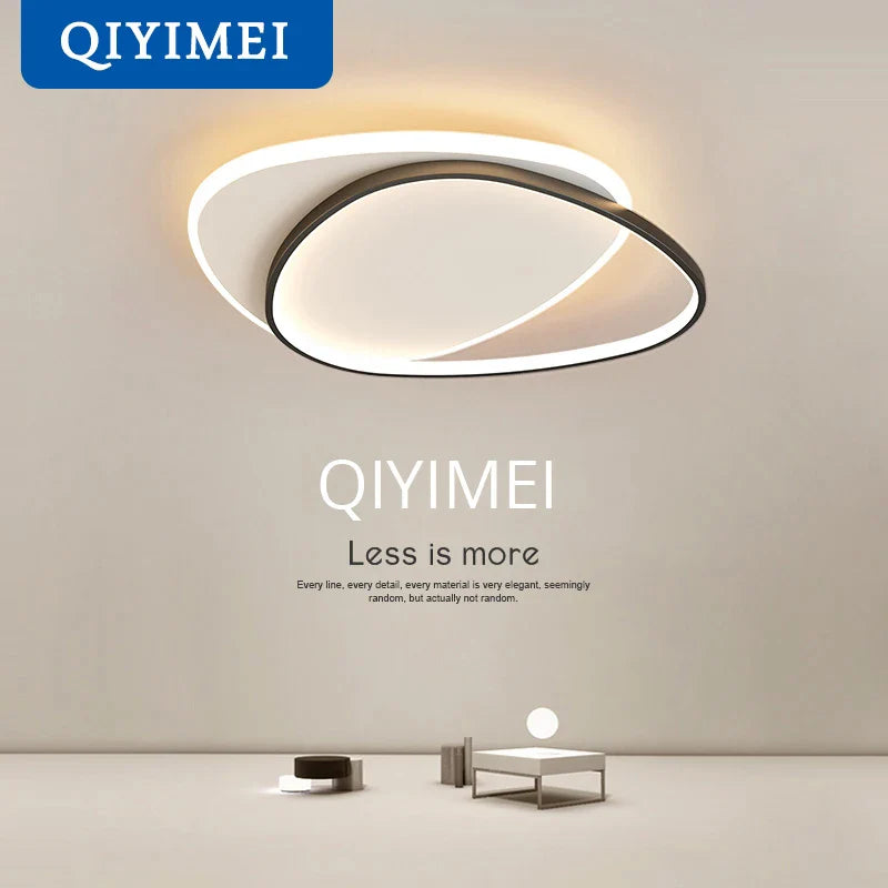 Afralia™ Modern LED Ceiling Lights: Bedroom Study Living Room Round Luminaria Lustres