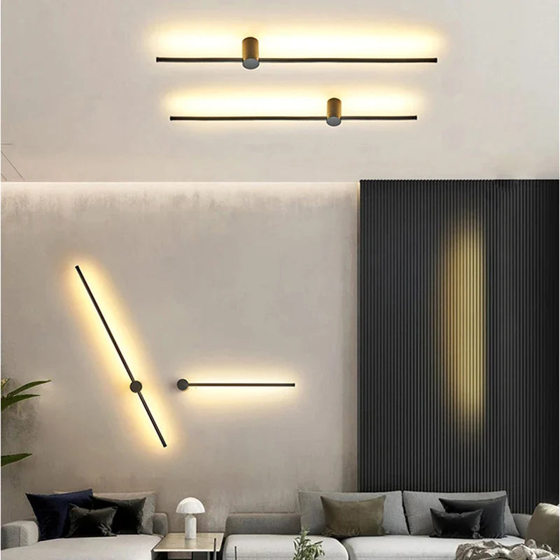 Afralia™ Modern RGB LED Wall Lamp with Remote Control for Home Decor