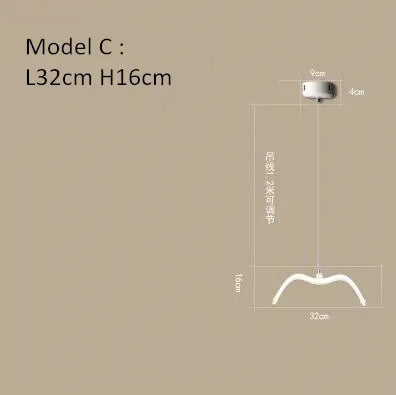 Afralia™ Seagull LED Pendant Light Modern Ceiling Lamp Nordic Chandelier Lumina