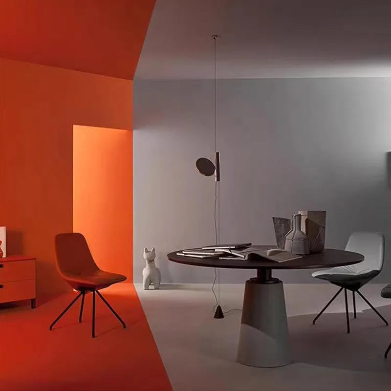 Afralia™ Modern White LED Pendant Light for Living Room, Bedroom, Reading - Designer Nordic Style
