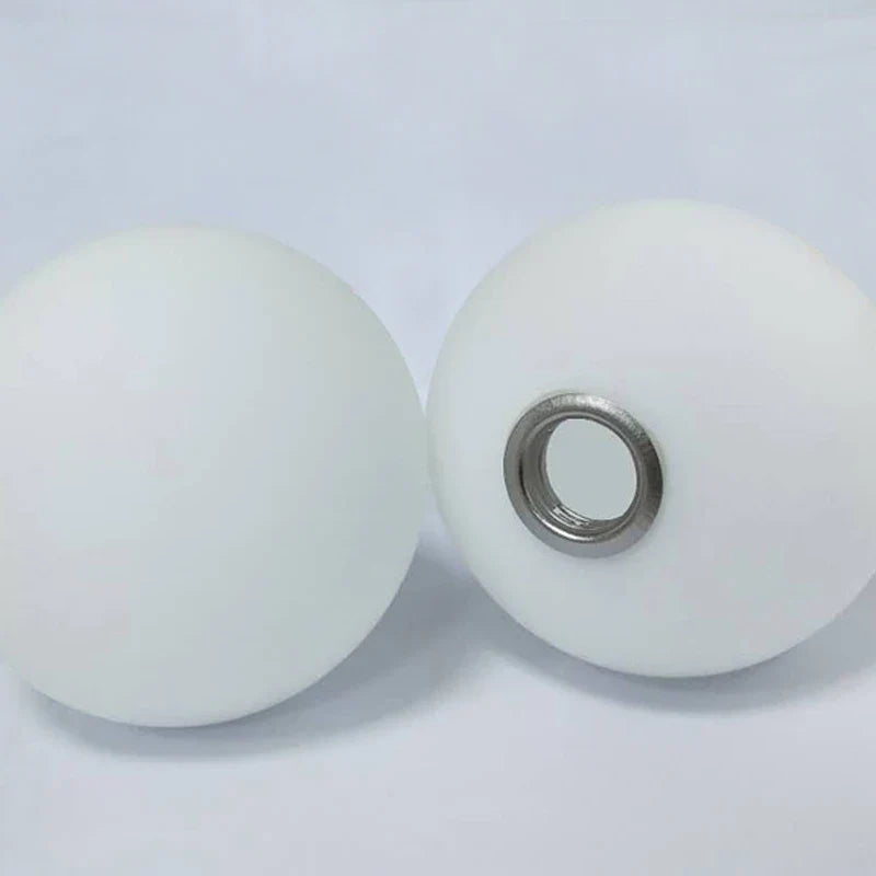 Afralia™ White Glass Lampshade Dia10/12/15cm - High Quality Heat-Resistant Round Ball Glass