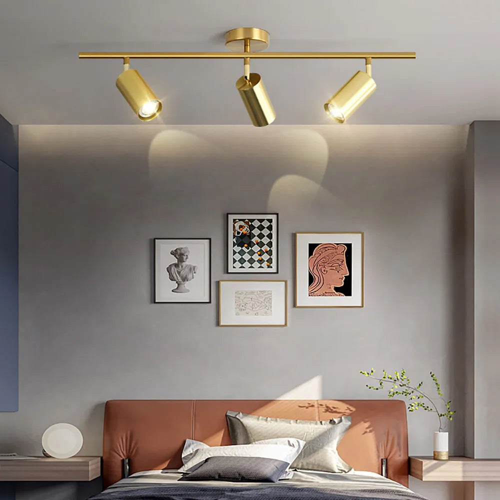 Afralia™ Industrial Ceiling Lights for Living Room - LED Ceiling Lamp for Restaurant