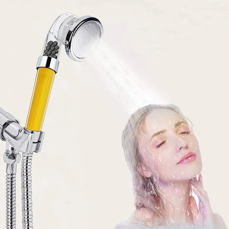 Afralia™ Aroma Vitamin C Shower Head Filter Cartridge for Lemon Rose Lavender Skin Care