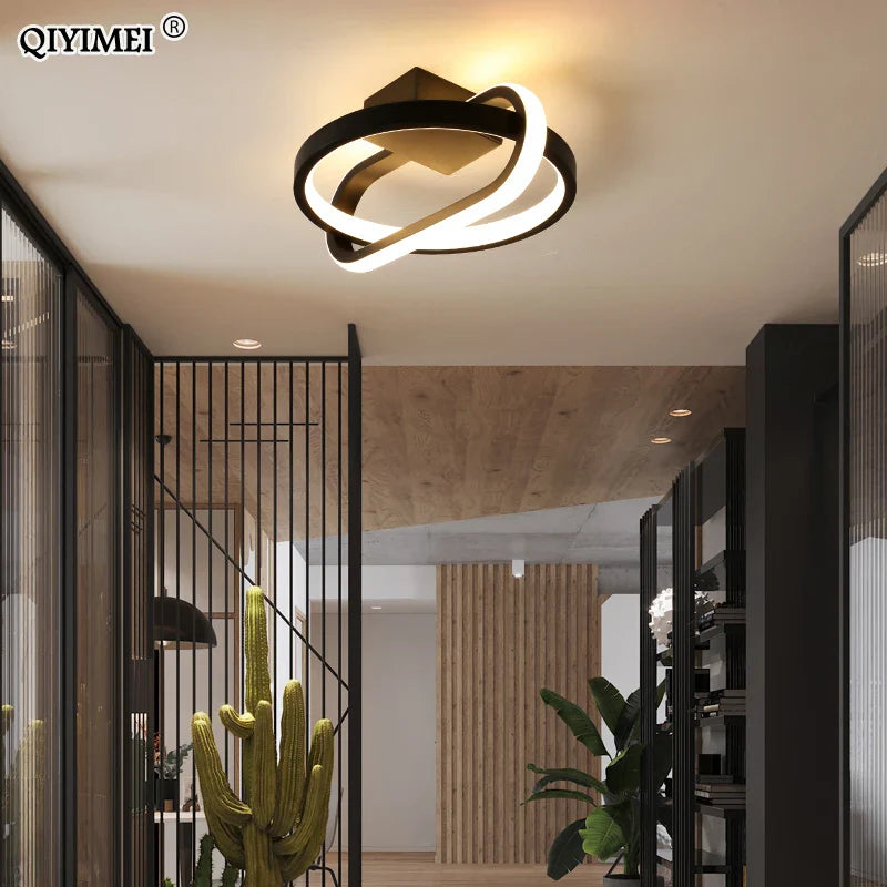 Afralia™ Modern LED Chandeliers Luster Indoor Lights for Home Living Study Bedroom