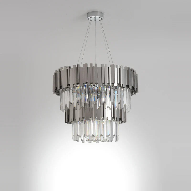 Afralia™ Modern Crystal Chandelier Lighting for Dinning Room