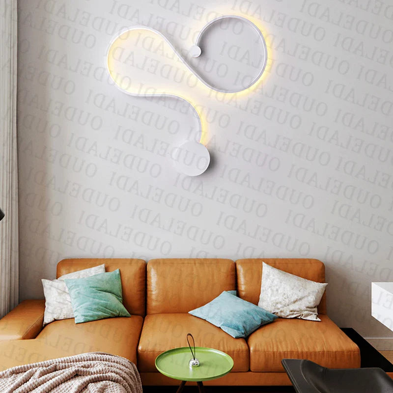 Afralia™ LED Aluminum Wall Lamps for Home Lighting Decoration