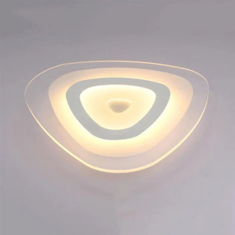 Afralia™ Triangle LED Ceiling Light | Modern Acrylic Lamparas de Techo Fixtures