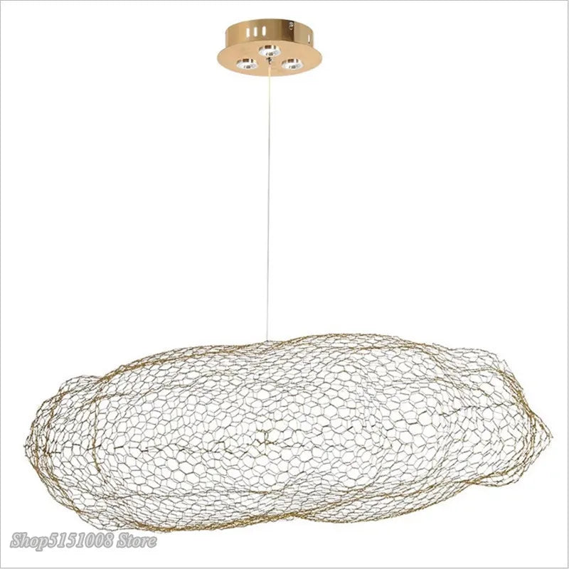 Afralia™ Cloud Pendant Light: Modern Nordic starry Cloud LED Lamp for Bedroom and Dining Room