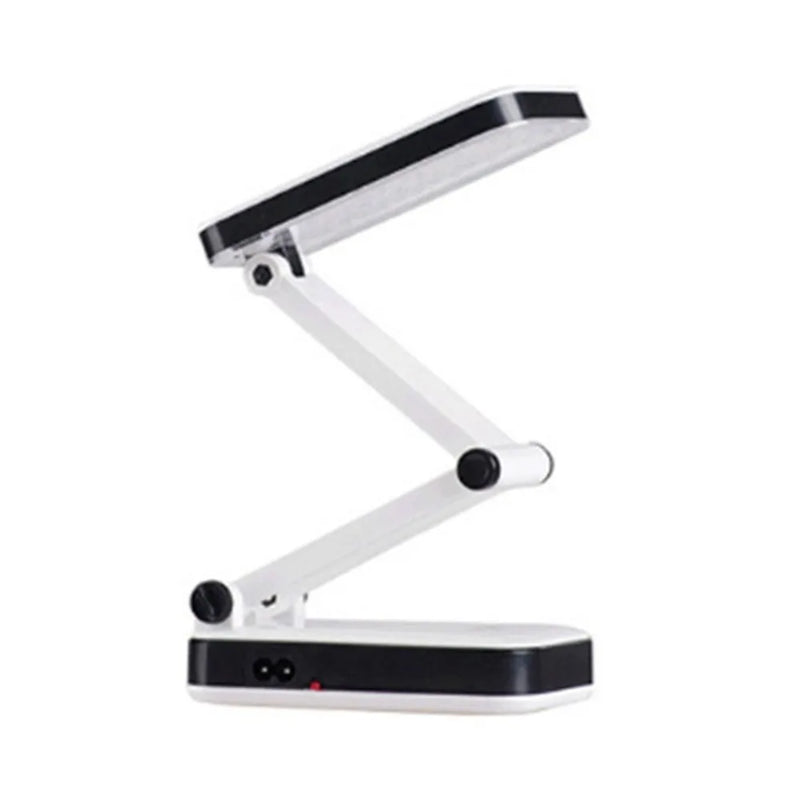 Afralia™ LED Folding Desk Lamp Rechargeable 24 LEDs for Student Reading Writing