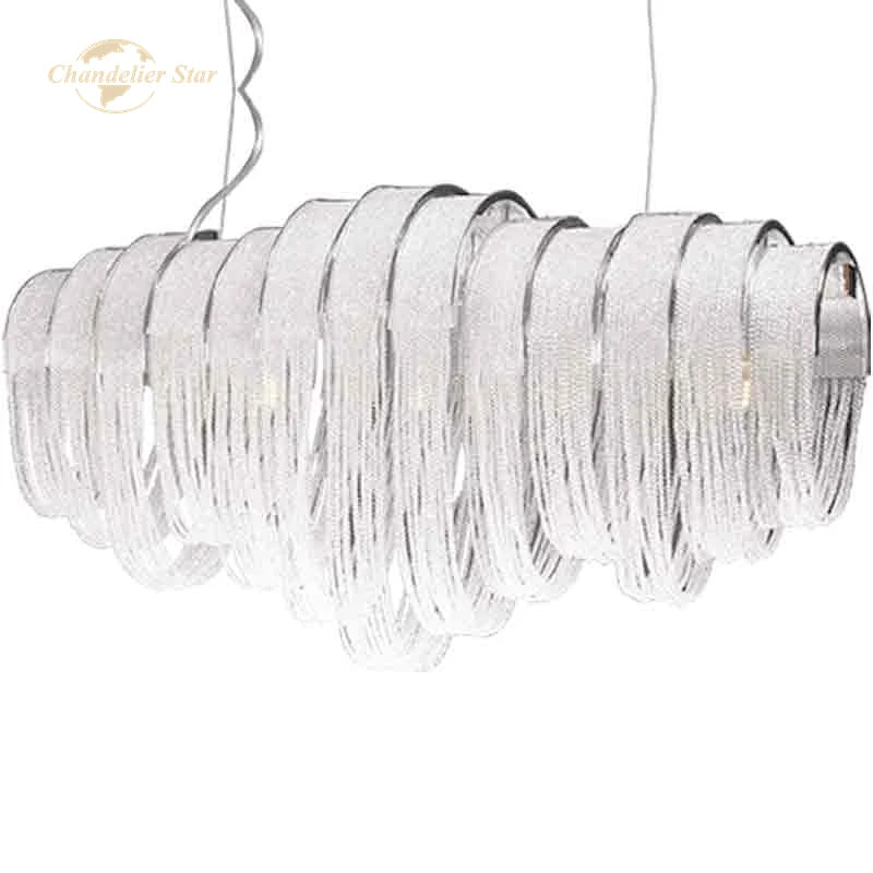 Afralia™ Crystal Circle LED Tassel Chandelier: Modern Luxury Pendant Hanging Light Fixture for Bedroom and Living Room