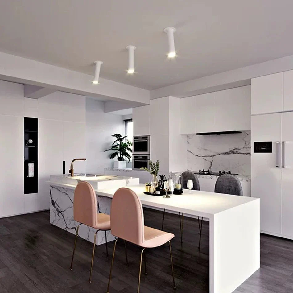 Afralia™ 5W LED Bar Ceiling Spotlight: Modern High-Quality Adjustable Indoor Lighting