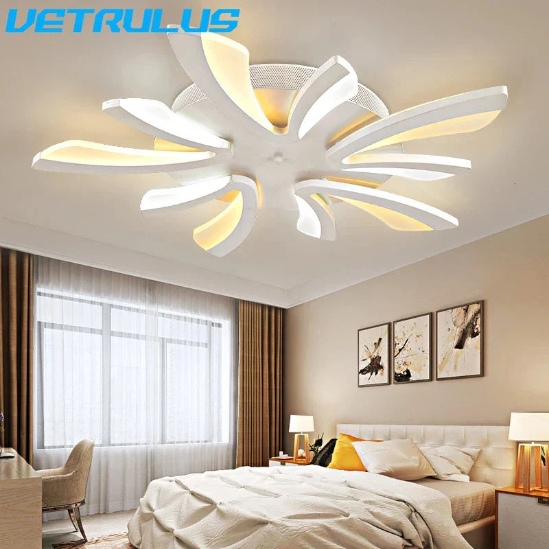 Afralia™ Branch Design LED Chandelier: Modern Nordic Acrylic Ceiling Light for Stylish Living Room Décor