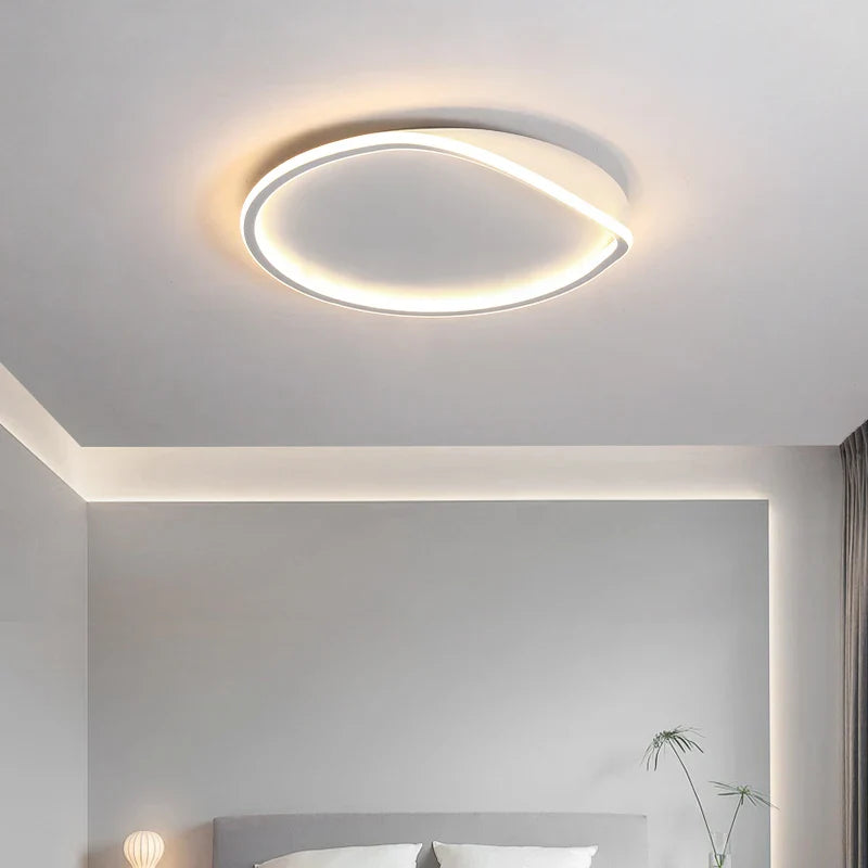 Afralia™ Modern LED Ceiling Lamp for Living Room, Study, Dining Room, Bedroom