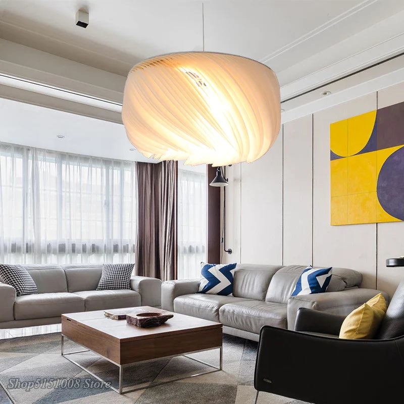 Afralia™ Origami Pendant Light: Modern Nordic Hanging Lamp for Home Decor