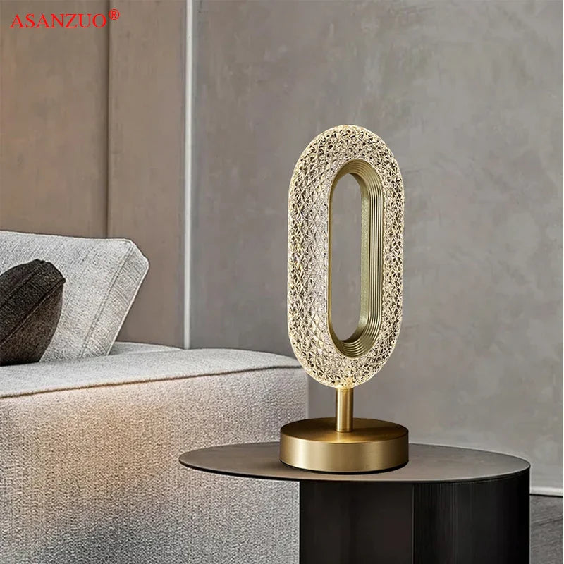 Afralia™ Luxury LED Floor Lamp for Modern Living Room Decor