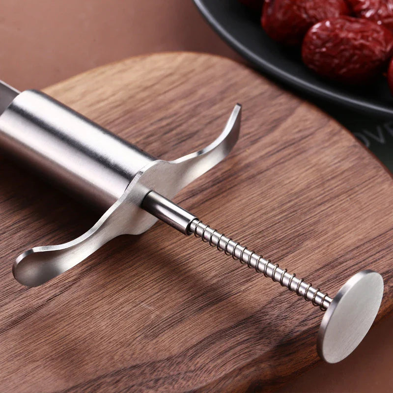Afralia™ Red Dates Jujube Corer Syringe Tool for Cherry Olive Fruit Core Removal