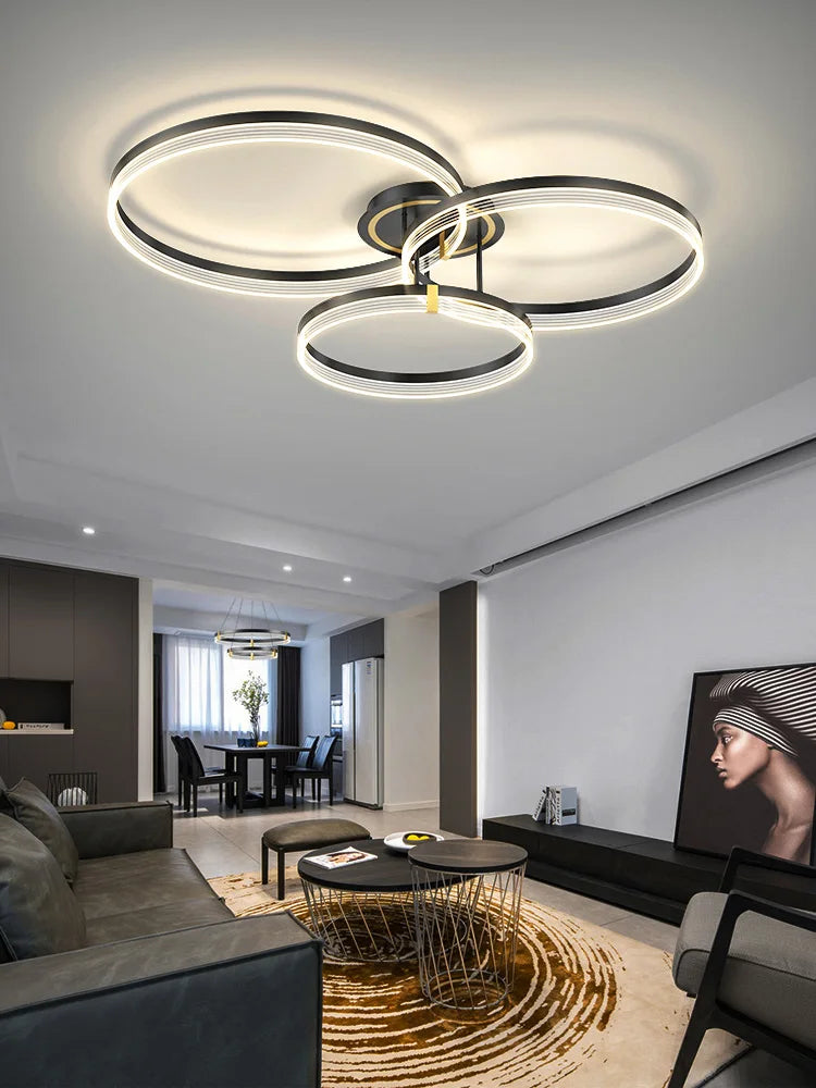 Afralia™ Nordic Light Luxury Foyer Ceiling Lamp - Modern, Simple, Elegant Lighting