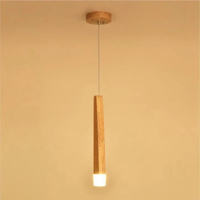 Afralia™ Wooden Pendant Lights: Nordic Style Hanging Lamp Fixtures for Home and Commercial Spaces