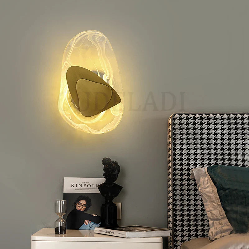 Afralia™ Modern Crystal Wall Lamps LED Indoor Lighting Fixtures