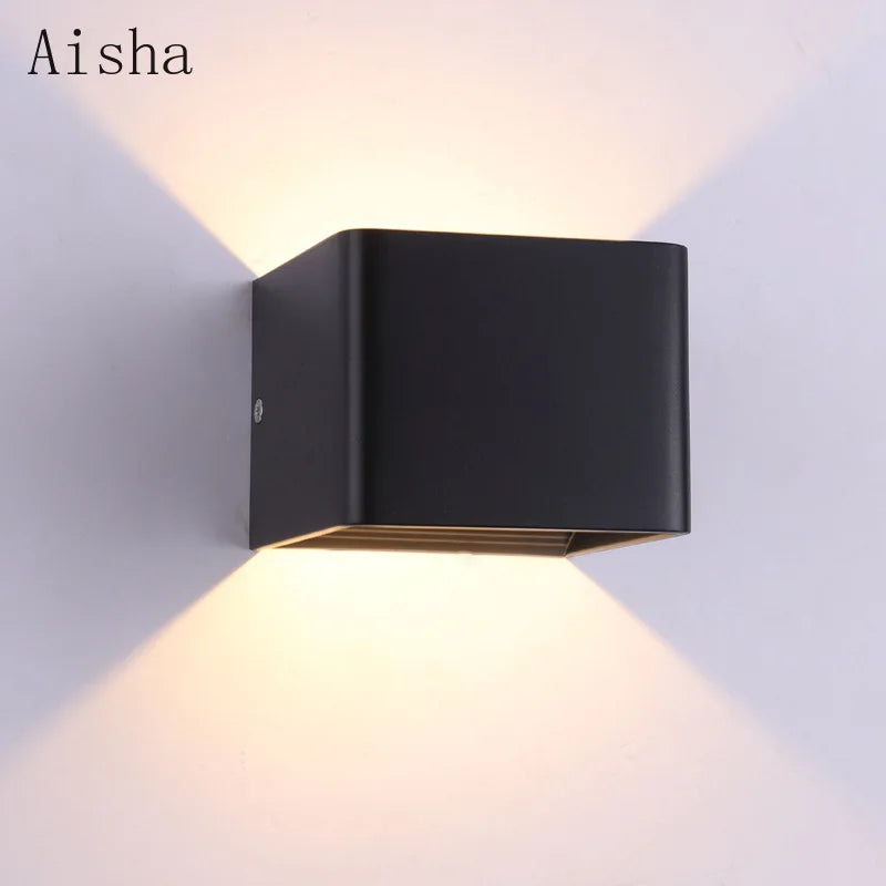 Afralia™ Modern LED Wall Lamp for Stylish Interior Lighting