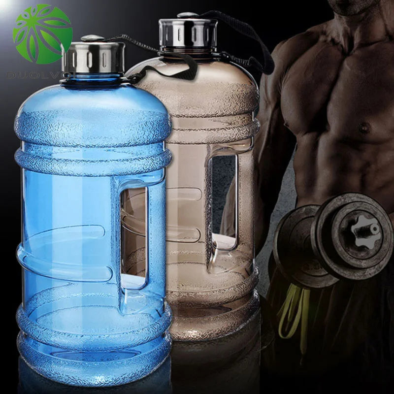 Afralia™ 2.2L Sports Water Bottle for Fitness Gym Outdoor Running Activities