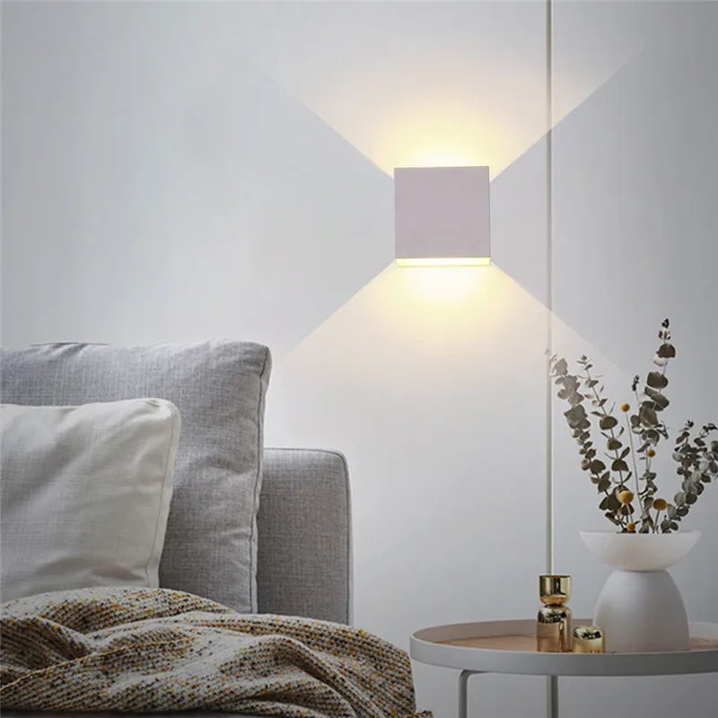 Afralia™ Modern Minimalist LED Wall Lamp for Bedroom Décor