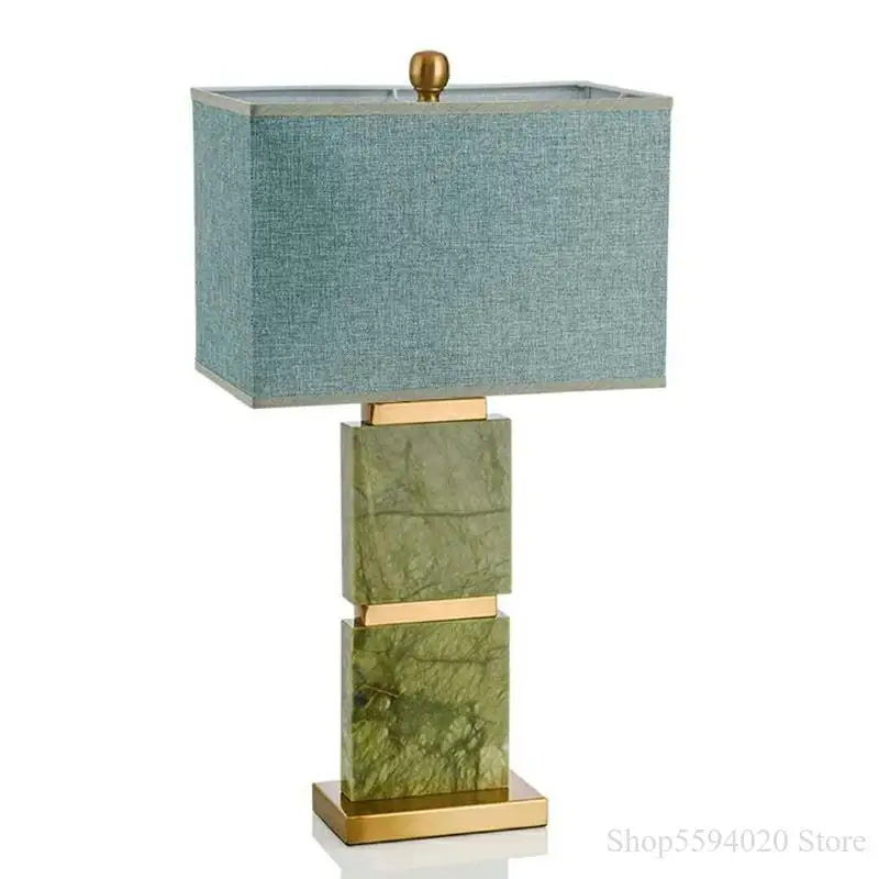 Afralia™ Marble Table Lamp: Post-modern Luxury for Living Room, Bedroom, or Model Room