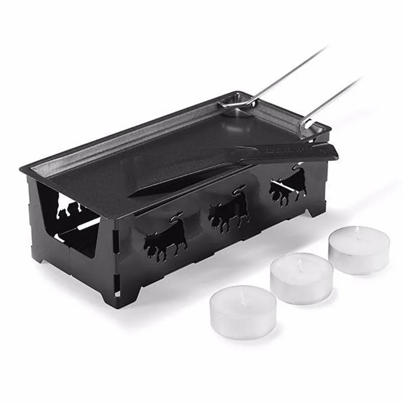 Afralia™ Mini Cheese Grill Non-Stick Barbecue Dish for Butter Cheese, Household BBQ Baking