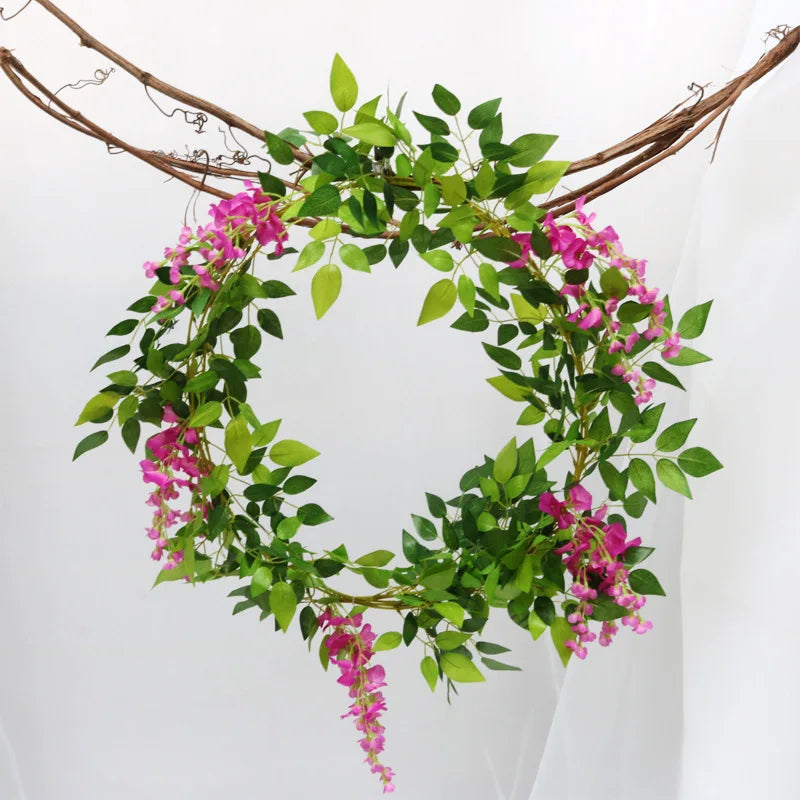 Afralia™ Artificial Flowers Christmas Wedding Home Garden Rose Arch Decorations