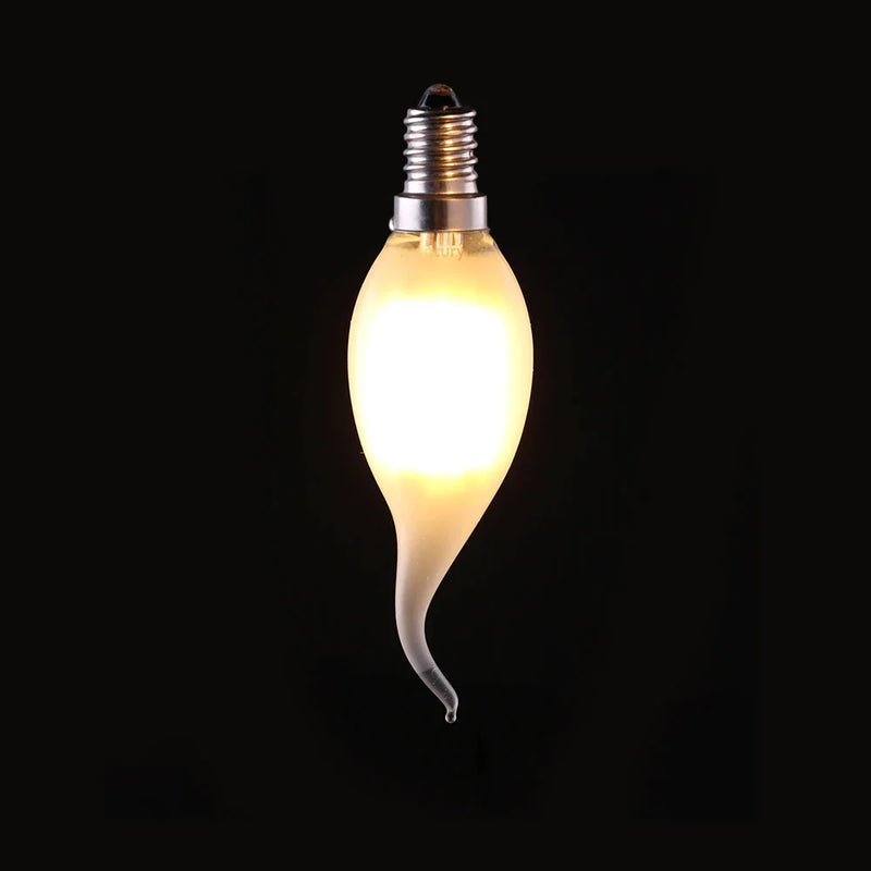 Afralia™ Dimmable LED Candle Light Bulb, Warm White 2700K, E14 220V, Chandelier Lighting