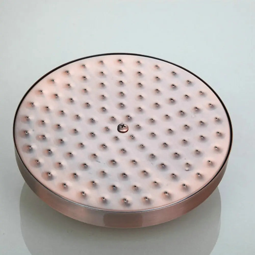 Afralia™ Rose Gold 3-Function Shower Set with Rain Shower Head and Hand Shower
