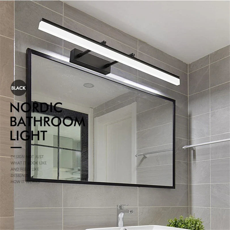 Afralia™ Elegant Vanity LED Lights for Bathroom Makeup Vanity Table Mirror