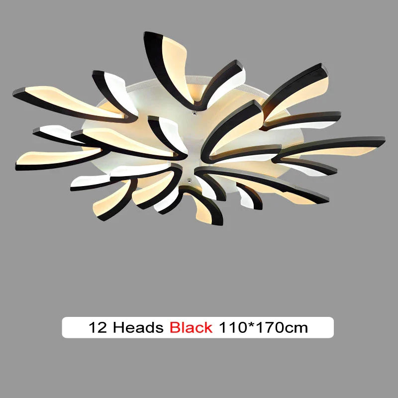 Afralia™ Branch Design LED Chandelier: Modern Nordic Acrylic Ceiling Light for Stylish Living Room Décor