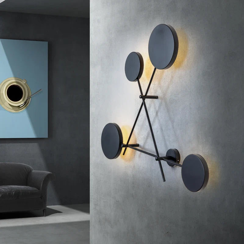 Afralia™ Adjustable Rotating LED Wall Sconce with Switch, Modern Stair Hallway Fixture