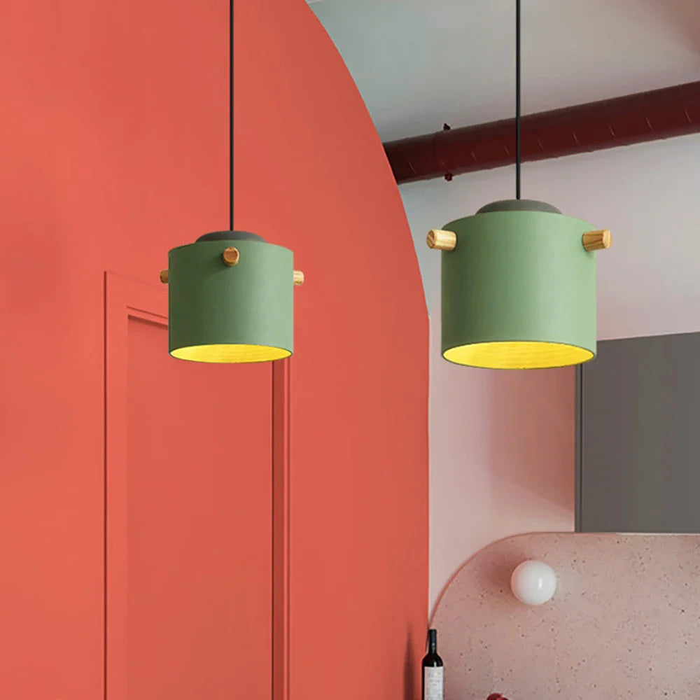 Afralia™ Colorful LED Pendant Lights for Living & Dining Rooms