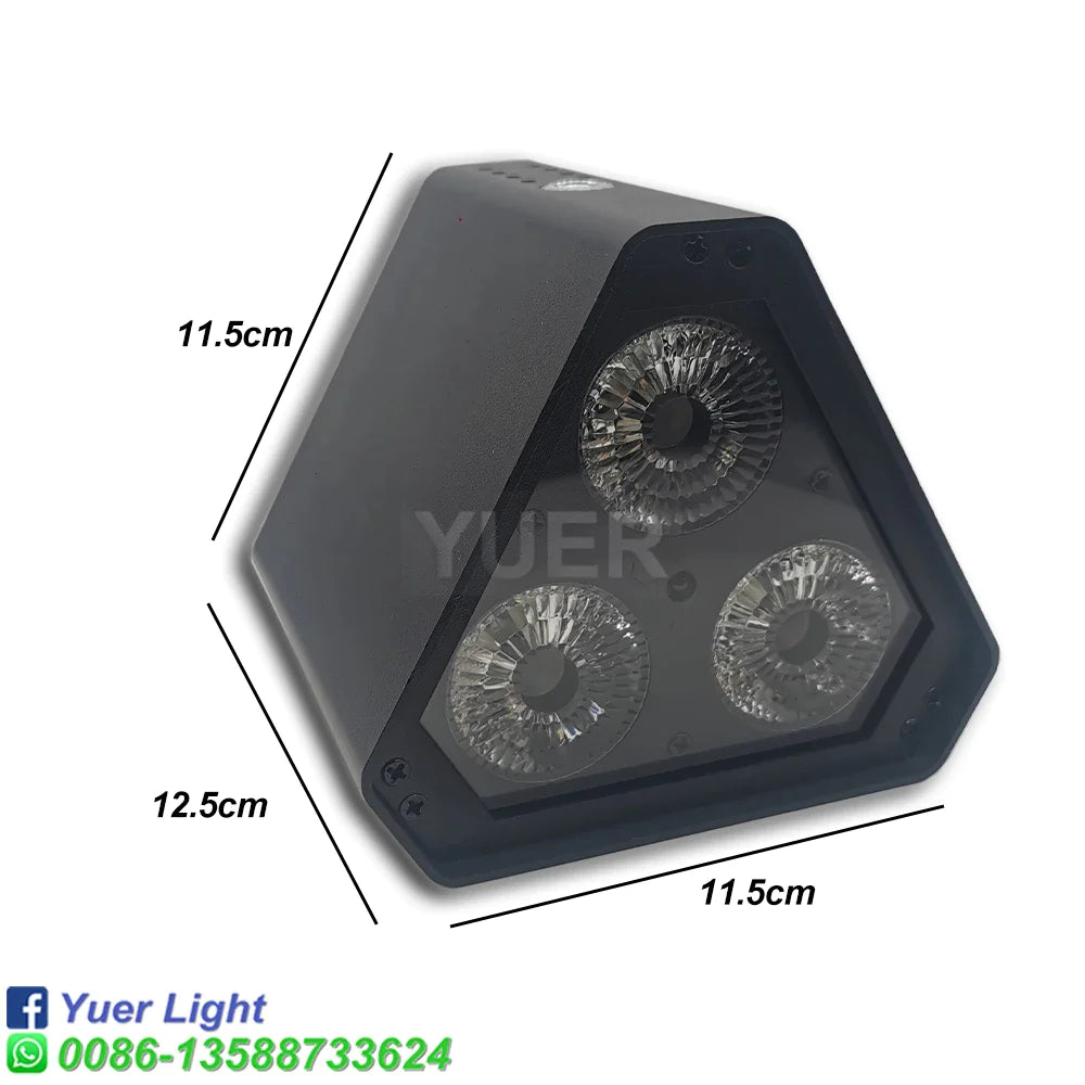 Afralia™ 6IN1 LED Par RGBWA UV Wash Light for DJ Party Stage